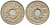 Франция 10 сантимов 1921 тип Линдайё KM 866a, Le Franc 138.3 медно-никель 108-133