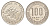 Чад 100 франков 1975 KM 3 никель aUNC 4127-1844