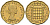 Великобритания 3 пенса 1967 Елизавета II (1952-2022) KM 900, Spink 4153 никель латунь 4592-427