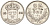 Швеция 25 эре 1936 G, Густав V (1907-1950) KM 785 серебро 4124-661