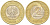 Польша 2 злотых 1995 MW KM 283 биметалл 4519-946