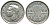 Австралия 3 пенса 1950 m, Георг VI (1937-1952), без букв KM 44 серебро 71-245