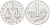 Италия 1 лира 1955 R, весы KM 91 алюминий  UNC  4594-759