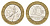 Франция 10 франков 1988 тип Гений Бастилии KM 964.1, Le Frank 375.2 биметалл 4704-456