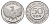 Индонезия 50 сенов 1961 KM 14 алюминий UNC 4634-832