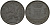 Бельгия 1 франк 1941 Belgique - Belgie, Леопольд III (1934-1947), германская оккупация, Вторая мировая война KM 127 цинк 4161-357