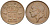 БЕЛЬГИЯ 50 САНТИМОВ 1964 BELGIE, БОДУЭН I (1951-1993) KM 149.1 бронза 206-144