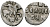 Великое Княжество Московское денга 1535-1547 Иван IV Васильевич, Тверской монетный двор, 0,34 грамм ГиК №71 серебро    262-936