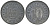 Шпайер 10 пфеннигов 1917 Funck 513.2, Men18 29758.2 цинк 176-629