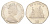 Гибралтар 50 пенсов 2009 KM 1089 медно-никель UNC 4666-427