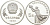 Китай 5 юаней 1990 футбол, вратарь, микроцарапины KM 247 серебро PROOF 1091-10-53