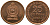 Шри Ланка 25 центов 2005 KM 141.2b сталь плакированная медью UNC 4567-812