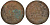 Россия деньга 1744 Елизавета (1741-1761), Красный монетный двор Биткин 352 медь 51-3415