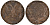 Россия 1 деньга 1751 медь 51-3435