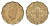 Британская Индия 1 анна 1939 Георг VI (1936-1952) KM 536 медно-никель  UNC  1529-534