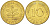 ФРГ 10 пфеннигов 1978 F KM 108, J. 383 сталь плакированная латунью 61-535