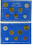 Финляндия госнабор из 7 монет 1975 в оригинальной пластиковой коробке KM MS5 UNC 3-4-1-44