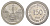 Нюрнберг - Фюрт 150 пфеннигов 1921 юбилейный жетон железной дороги - художественный фонтан Men05 19217.2, Men18 24057.2 алюминий aUNC 4582-842