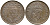 Британская Индия 1/4 анна 1942 Георг VI (1937-1952) KM 531 бронза aUNC 3334-435