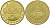 Китай 1 юань 2008 XXIX Летние Олимпийские игры 2008 года в Пекине, символика, штанга KM 1776 латунь PROOF 1072-10-23