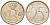 БЕЛЬГИЯ 25 САНТИМОВ 1969 BELGIQUE, БОДУЭН I (1951-1993) KM 153.1 медно-никель 214-432