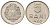 Румыния 5 бань (бани) 1966 KM 92 сталь плакированная никелем UNC 4617-958