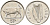 Ирландия 5 пенсов 1998 бык KM 28 медно-никель 4174-855