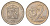 Чехословакия 2 кроны 1973 KM 75 медно-никель UNC 4678-644