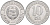 Северная Корея 10 чон 1959 без звезд KM 3 алюминий 4548-552