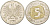 ФРГ 5 марок 1975 G, монетный двор Карлсруэ КМ 140.1, J. 415 медно-никель плакированный никелем 215-746