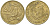 Кипр 20 центов 1983 птичка KM 57.1 никель латунь 4140-714