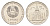 Приднестровье 1 рубль 2016 Православные храмы Приднестровья - Кирилло-Мефодиевская церковь, Днестровск KM 240 сталь плакированная никелем UNC 4669-1018