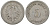 Германия 5 пфеннигов 1876 D, старогербовка KM 3, J. 3 медно-никель 51-3635