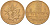 Франция 10 франков 1977 тип Матье KM 940, Le Franc 365.9-10 никель латунь 3855-724