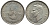 ЮАР 5 шиллингов 1952 Георг VI (1937-1952), 300 лет основания Кейптауна, парусник KM 41 серебро 1520-313