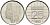 Нидерланды 25 центов 1982 Беатрикс (1980-2013) KM 204 никель 96-263