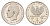 Греция 1 драхма 1971 Константин II (1966-1973), чёрные полковники KM 98 медно-никель UNC 4669-143