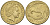 Новая Зеландия 1 доллар 2003 Елизавета II (1952-2022), птица киви  KM 120 алюминиевая бронза 36-341