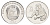 КНДР (Северная Корея) 1/2 чона 2002 Мир животных - Орангутан KM 184 алюминий UNC 4662-334