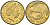 Новая Зеландия 1 доллар 2010 Елизавета II (1952-2022), птица киви  KM 120 алюминиевая бронза 61-616