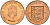 Джерси 1/12 шиллинга 1957 Елизавета II (1952-2022) KM 21 бронза aUNC 4367-324