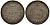 Бразилия 500 рейс 1861 Педро II (1831-1889) KM 464 серебро 272-322