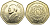 Иордания 1/4 динара 1997 KM 61 никель-латунь aUNC 1525-733