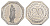 Нюрнберг трамвайный (транспортный) жетон в 20 пфеннигов ND (1920-1921) Нюрнбергская Мадонна Men05 19256.27, Men18 24102.27 алюминий UNC 4638-315