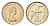 Фолклендские острова (Фолкленды) 5 пенсов 1998 Елизавета II (1952-2022), чернобровый альбатрос KM 4.2 медно-никель  UNC  3458-1211