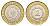 Аргентина 2 песо 2011 KM 165 биметалл aUNC 4663-651