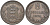 Гернси 8 даблов (дублей) 1874 KM 7 бронза 3996-524