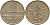 Франция 10 франков 1976 тип Матье KM 940, Le Franc 365.7-8 никель латунь 65-1033