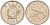 Мальта 10 центов 1998 золотая макрель KM 96 медно-никель 4588-245
