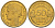 ФРАНЦИЯ 50 САНТИМОВ 1941 ТИП MORLON KM 894.1, LE FRANC 192.18 алюминиевая бронза 44-621
